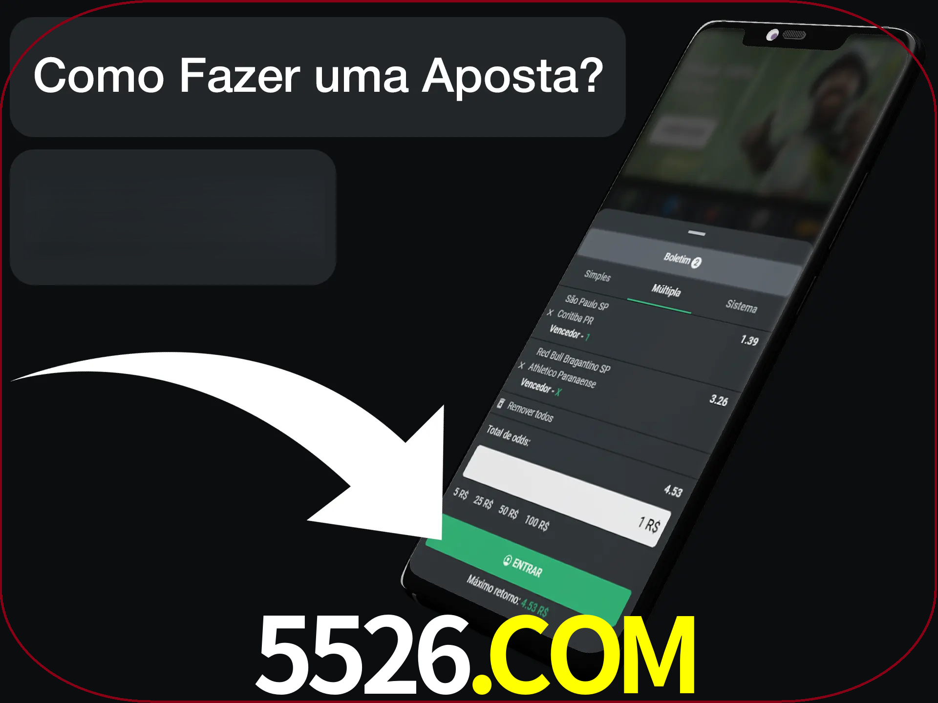 Preencha sua aposta e aguarde o resultado.